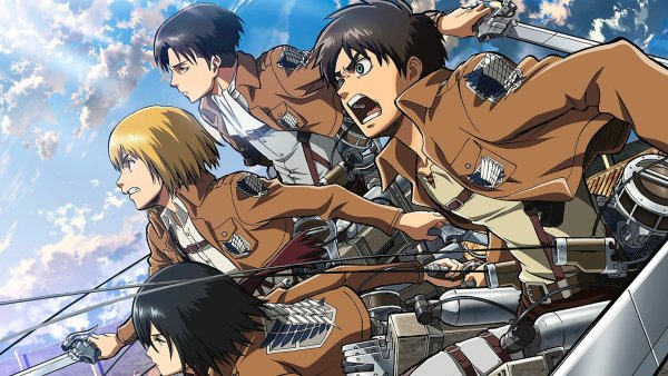 Атака титанов отряд Ханджи