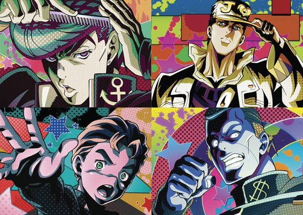 Невероятные приключения Джоджо Постер