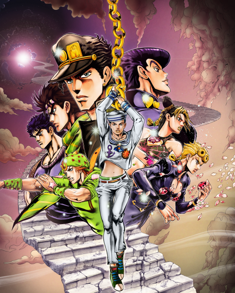 Jojo Stone Ocean Постер