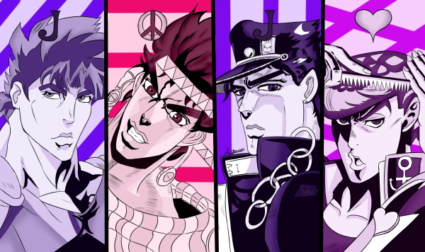 Джоджо 3 сезон обложка