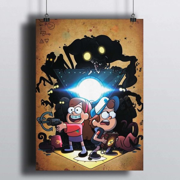 Плакат Гравити Фолз