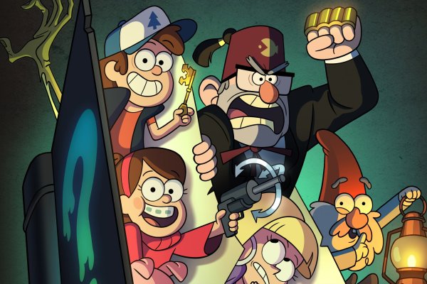 Гравити Фолз 16:9