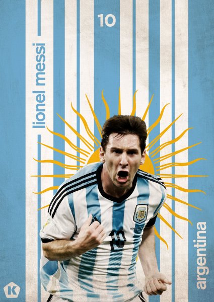 Месси Барселона арт