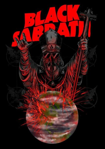 Black Sabbath плакат