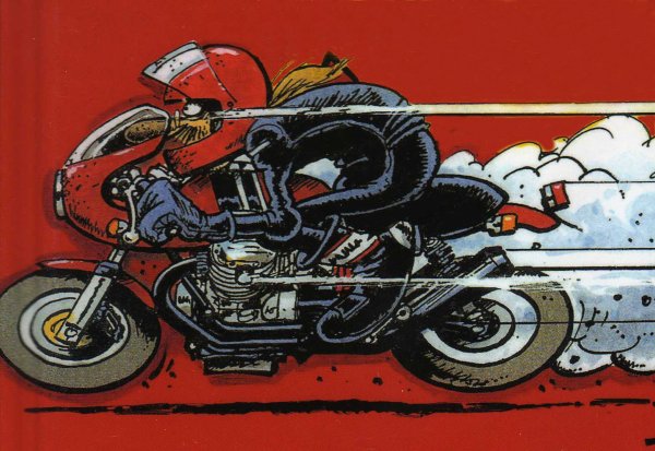 Moto Guzzi карикатуры