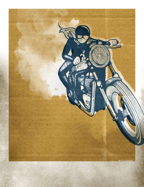 Мотоцикл Винтаж