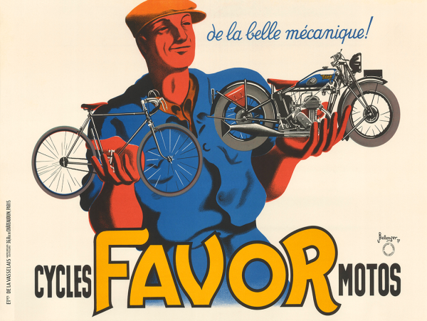 Рекламные плакаты мотоциклов