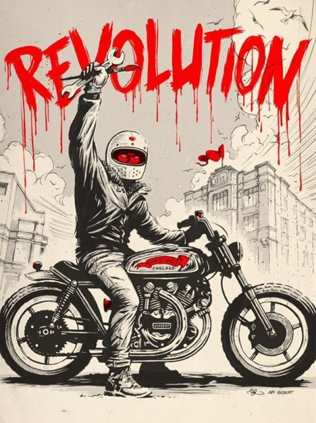 Мото плакаты