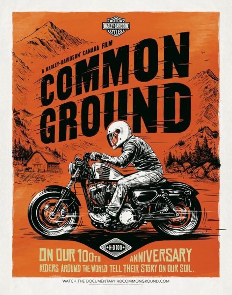 Винтажные плакаты Харлей Дэвидсон