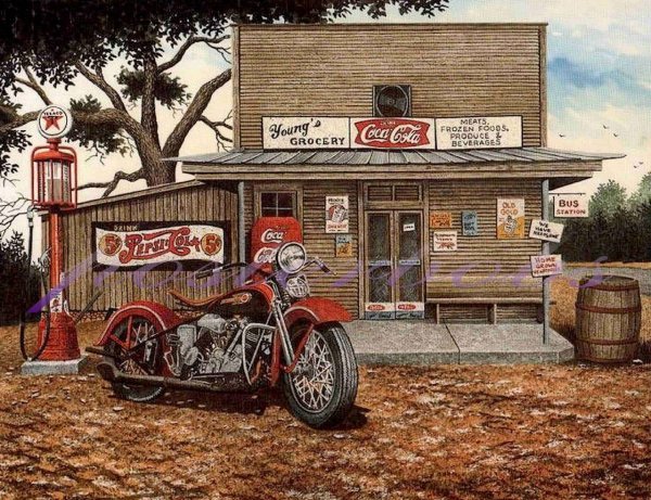 Постеры в американском стиле