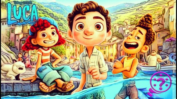 Лука персонажи мультфильма и Альберто