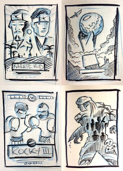 Постеры эскизы