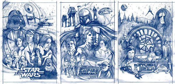 Скетч плакат