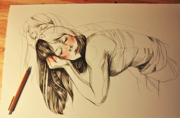 Скетч плакат