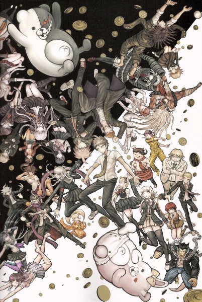 Данганронпа обложка 2ч