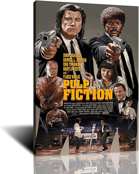 Квентин Тарантино Pulp Fiction poster