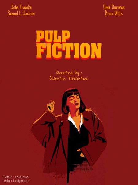 Постер Криминальное чтиво 1994