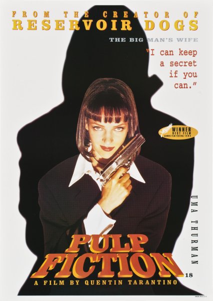 Pulp Fiction, 1994 Постер