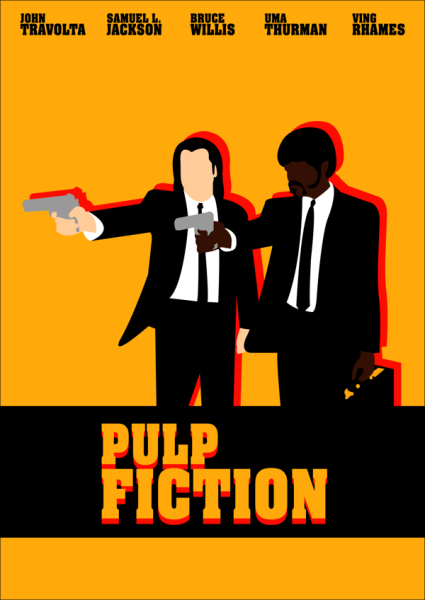 Pulp Fiction, 1994 Постер