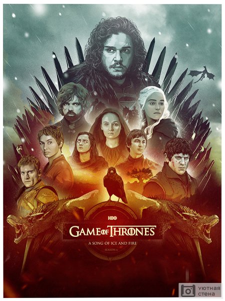 Игра престолов плакат