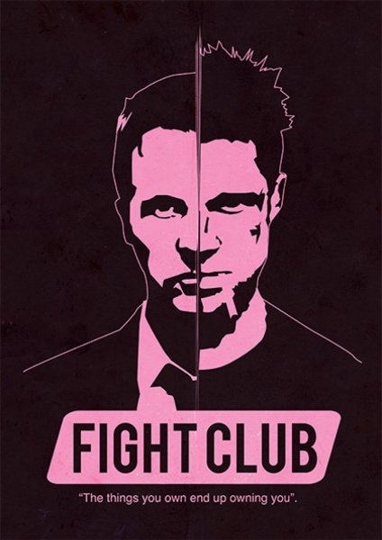 Fight Club. 1999 Постер
