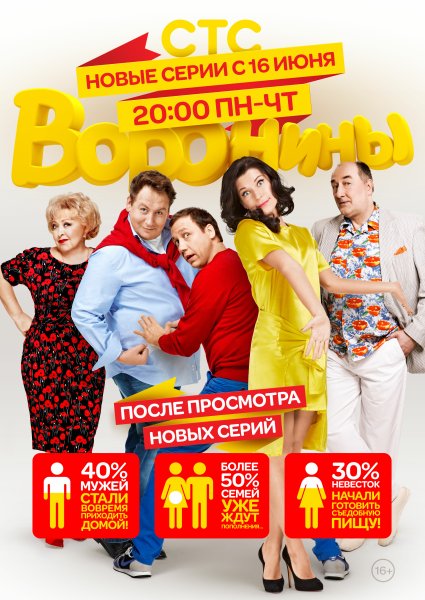 Воронины обложка сериала