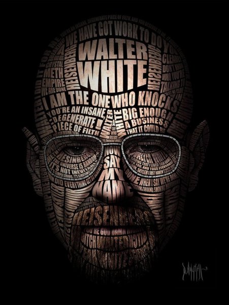 Breaking Bad Walter White poster