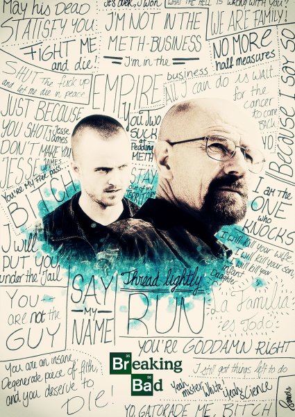 Во все тяжкие плакат