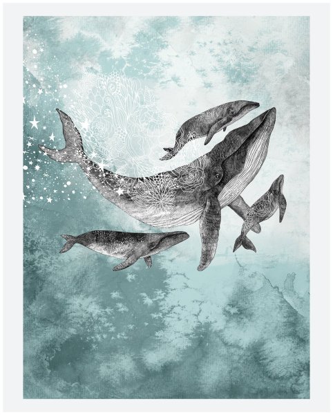 Плакат про китов