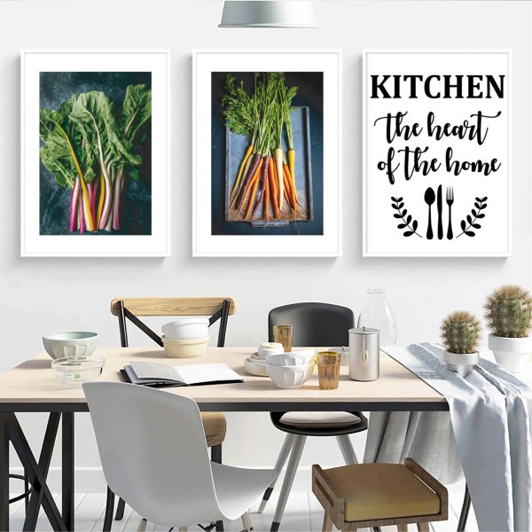 Постеры на кухню в скандинавском стиле