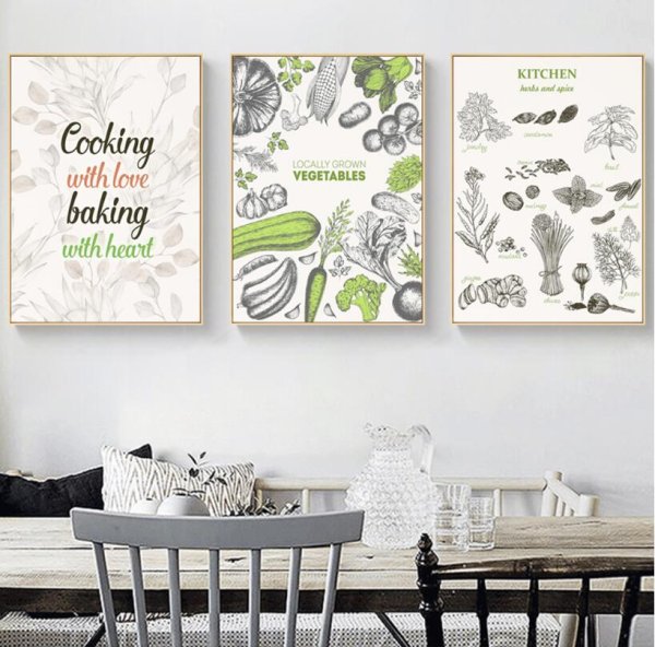 Креативные постеры на кухню