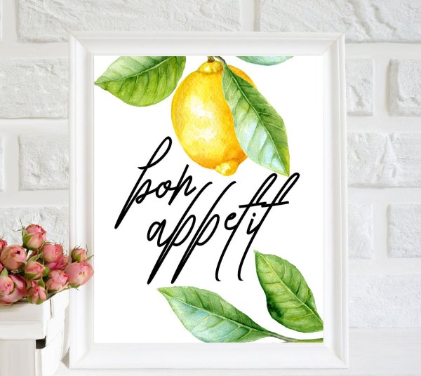 Постеры для кухни на стену