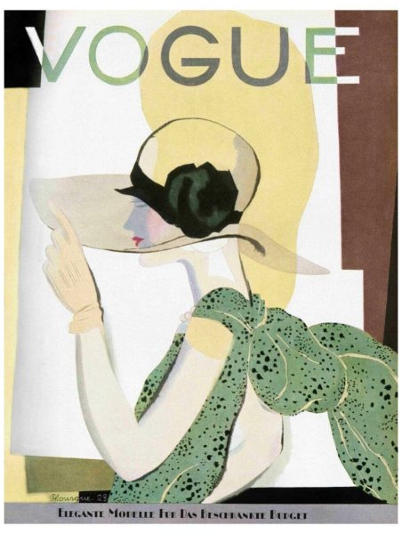 Vogue белая обложка