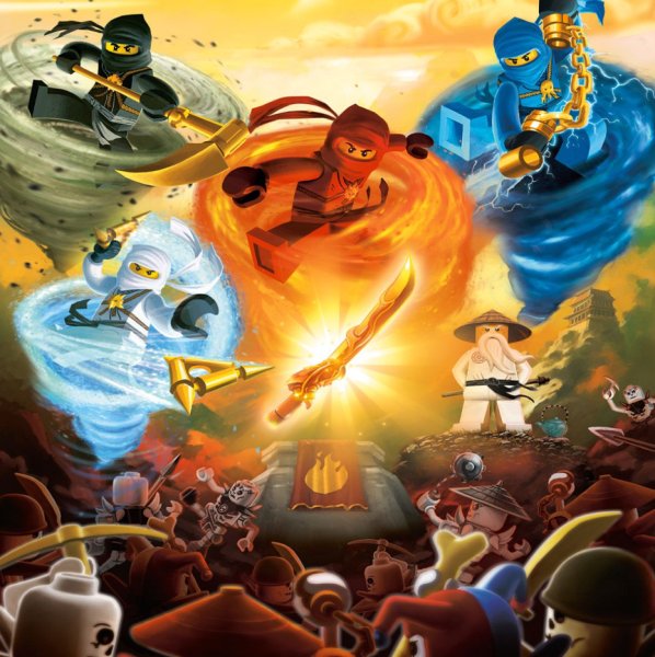 LEGO Ninjago постеры 1 сезон