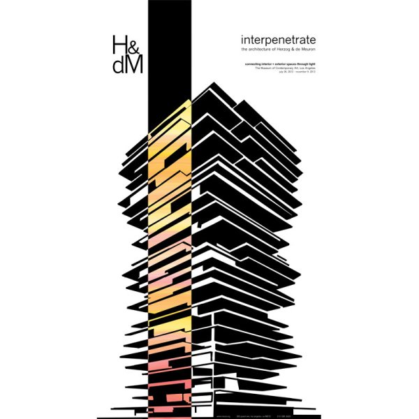 Здание в графическом стиле