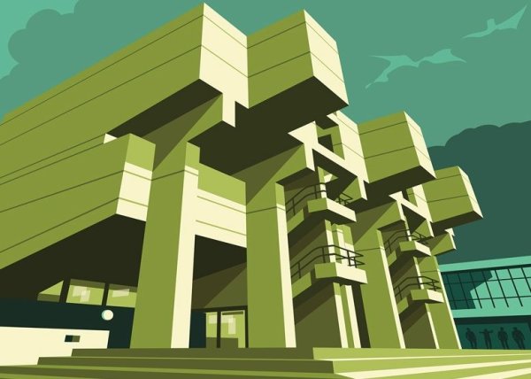 Баухауз чертежи архитектуры