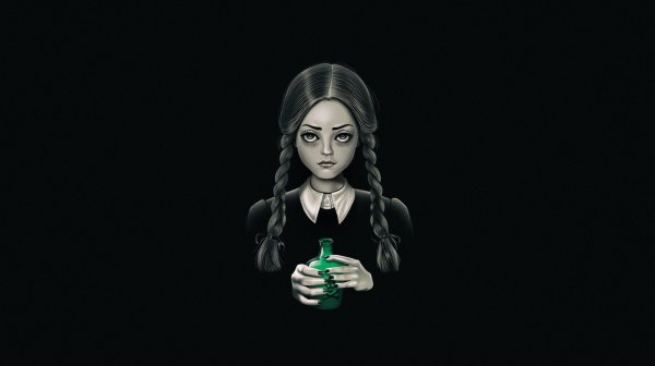 Взрослая Венсдей Аддамс