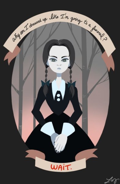 Семейка Аддамс персонажи имена