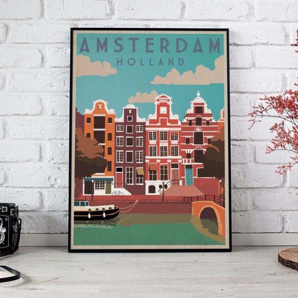 Постеры на стену Амстердам