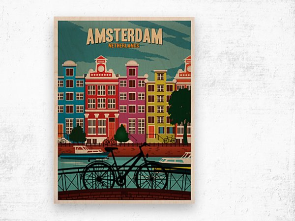 Плакат Амстердам