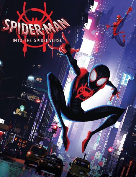 Человек-паук через вселенные 2018 Постер