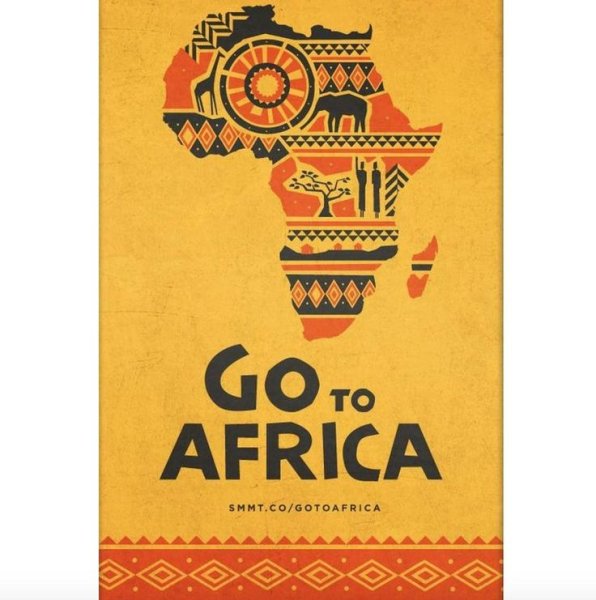 Плакат Африка