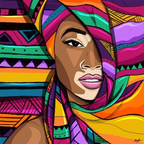 Картины в африканском стиле