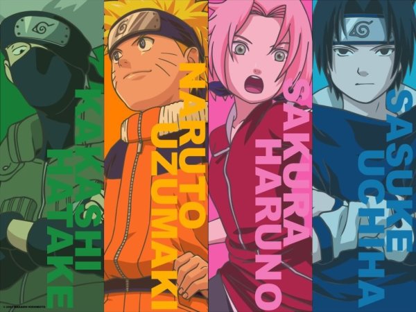 Плакат Наруто Team 7