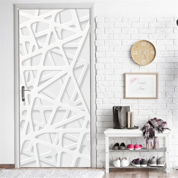 Виниловые наклейки на двери