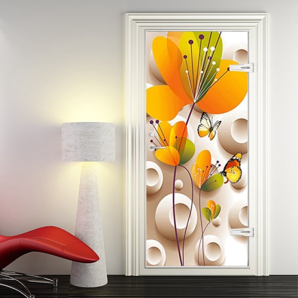 Разные плакаты на дверь