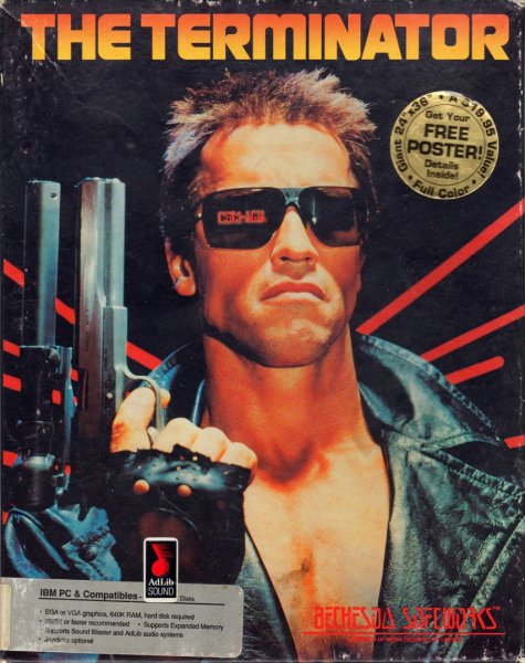 The Terminator 1984 Blu-ray Постер