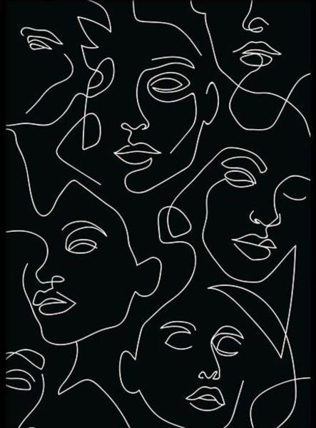 Картины линиями