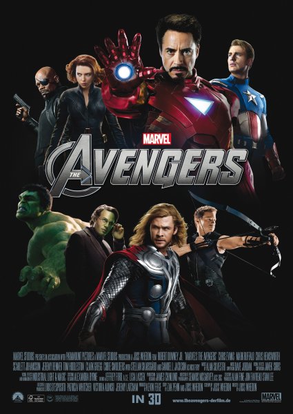 The Avengers 2012 Постер