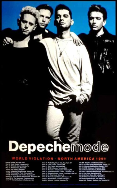Depeche Mode плакат